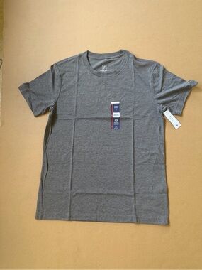 Pack of 2 George Men's Small Crewneck Short Sleeve Tee - Charcoal Grey Heather